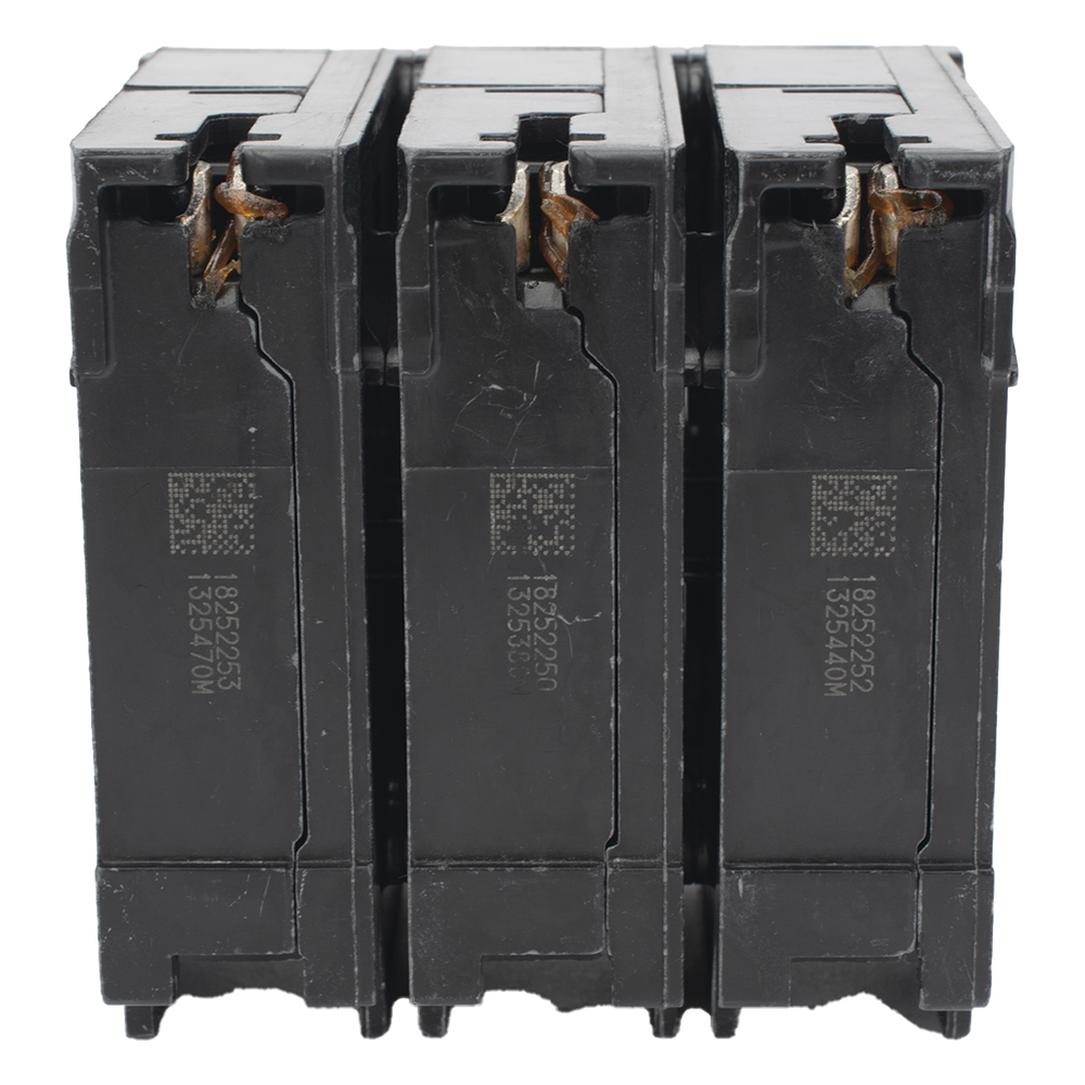 Interruptor automático enchufable tipo QP 3 polos, 50 amp