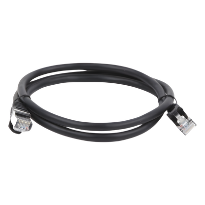 Cable de Parcheo FTP Cat6 - 1.0 Metro (3.28 Pies) - Negro
