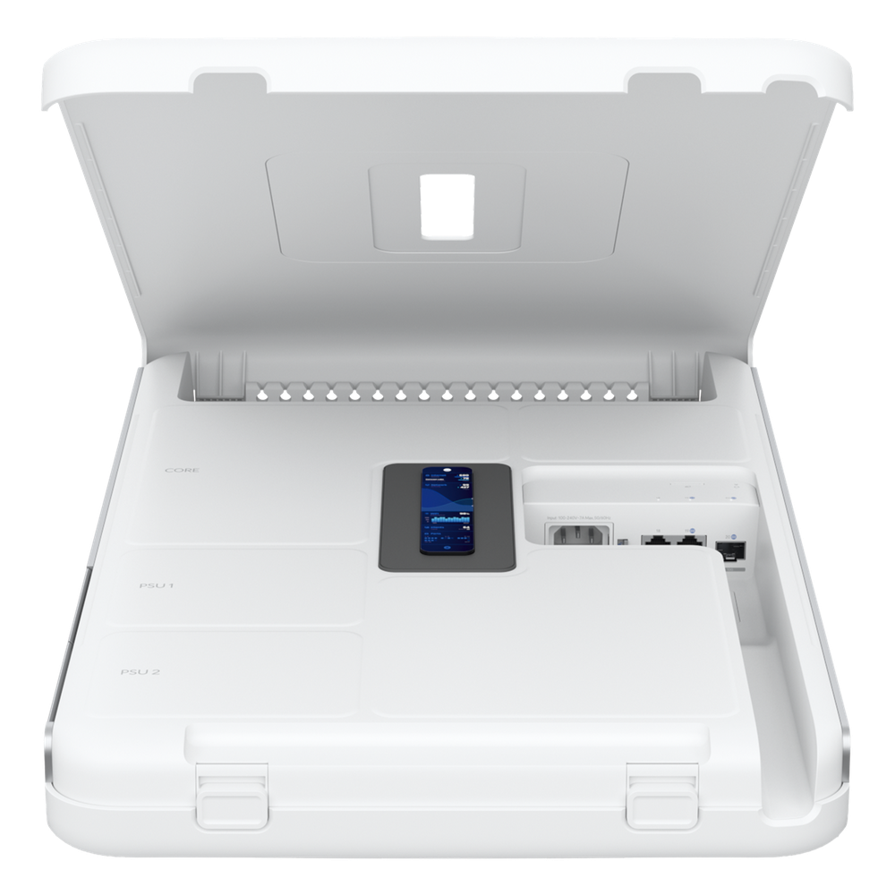 Dream Wall Cloud Gateway 10G Diseñado para Montaje en Pared con WiFi 6 Integrado, Switch PoE de Alta Potencia y Compatibilidad Total con Aplicaciones