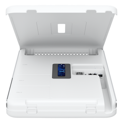 Dream Wall Cloud Gateway 10G Diseñado para Montaje en Pared con WiFi 6 Integrado, Switch PoE de Alta Potencia y Compatibilidad Total con Aplicaciones