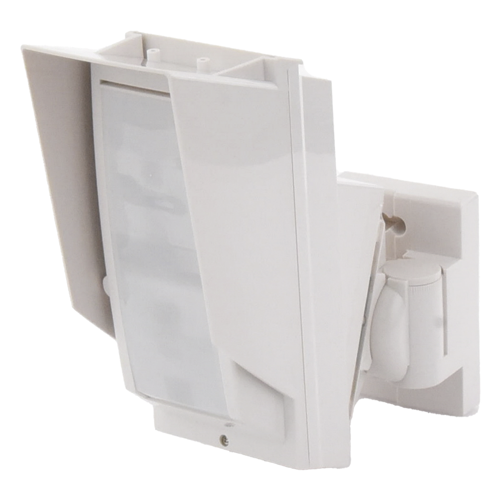 Detector de Movimiento PIR / 100% Exterior / Cableado / 24 m (78.7 ft) de Alcance / IP65 / Giro 180° / Instalación a 3 m / Compatible con Cualquier