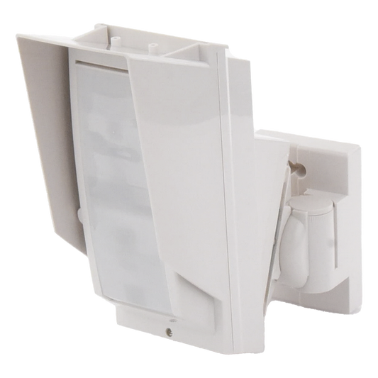 Detector de Movimiento PIR / 100% Exterior / Cableado / 24 m (78.7 ft) de Alcance / IP65 / Giro 180° / Instalación a 3 m / Compatible con Cualquier