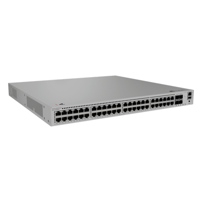 Switch eKit Distribución/Core MultiGigabit PoE+ Capa 3 / 48 puertos PoE+ 2.5 Gbps + 4 SFP+ / iStack / PoE Perpetuo (360 W) / Libre de Licenciamiento