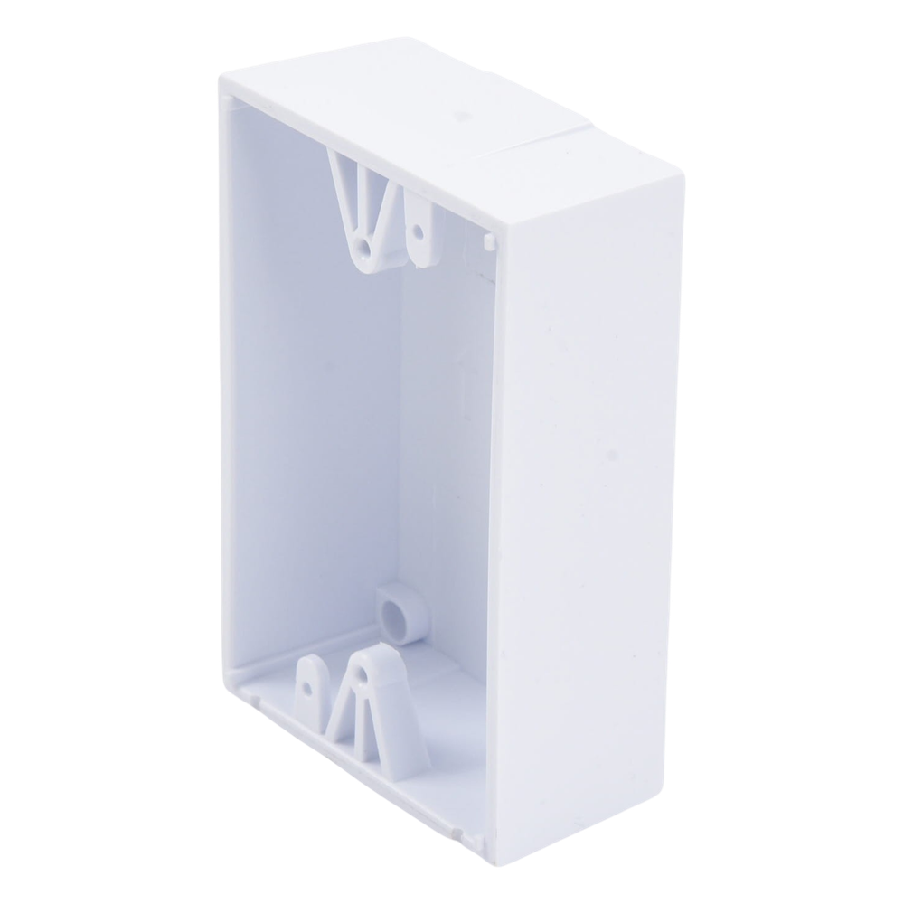Caja trasera de montaje color blanco para Estaciones de Parada STOPPER