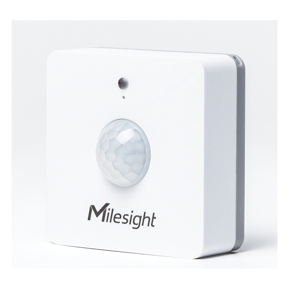 Sensor de Ocupación PIR y Luz LoRaWAN / Automatización de Iluminación para Edificios Inteligentes (BMS) / Detección 120° x 100° / 8 Metros / 1-60000