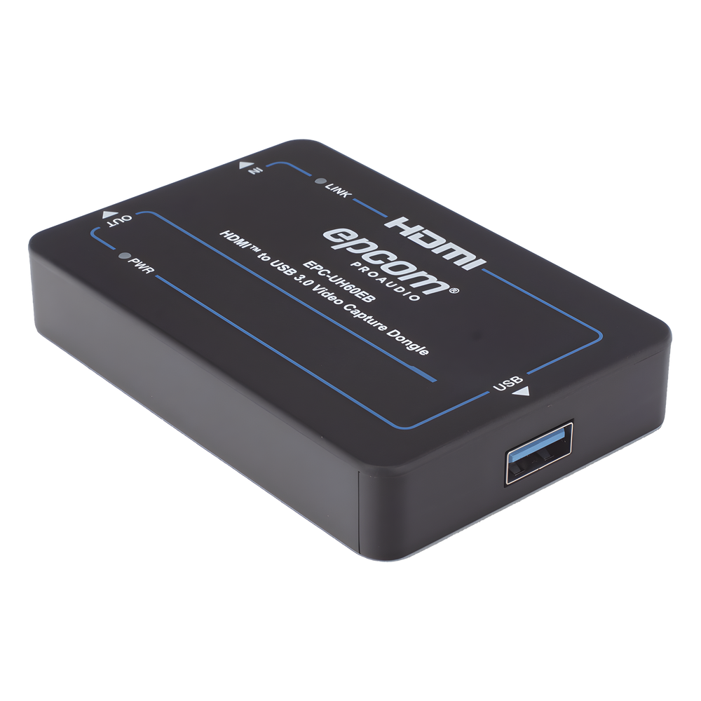 Adaptador de Captura de Video HDMI a USB 3.0 | 4K60 HDMI Entrada | 1080p60 USB Salida | HDCP 2.2 | 18 Gbps Ancho de Banda | Plug and Play |
