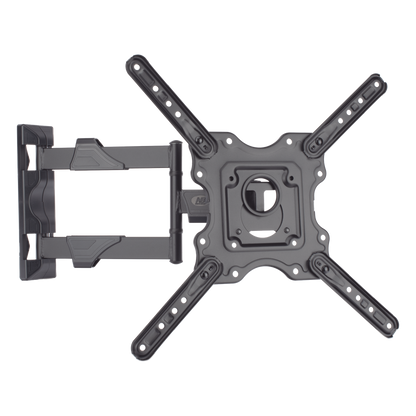 Montaje de Pared Articulado P4-NB / Pantallas de 32" a 55" / VESA 100x100 a 400x400 mm / Carga 27.2 kg (60 lbs) / Inclinación +8° a -5° / Giro 180°