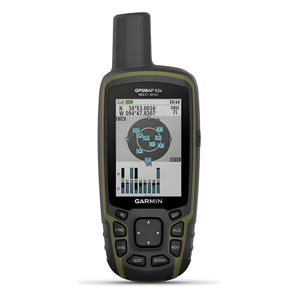 GPSMAP 65S Portátil para Actividades Outdoor / Pantalla TFT Transflectiva 2.6 Pulgadas / Resolución 160x240 Pixeles / Brújula de 3 Ejes / Altímetro