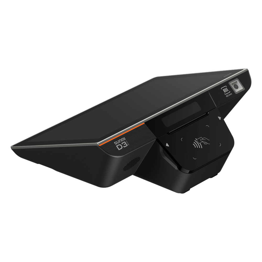 Terminal de Escritorio Inteligente SUNMI D3 MINI / Procesador Qualcomm Hexa-Core 2.4 GHz / 3 GB RAM + 32 GB ROM / Pantalla Principal 10.1" IPS
