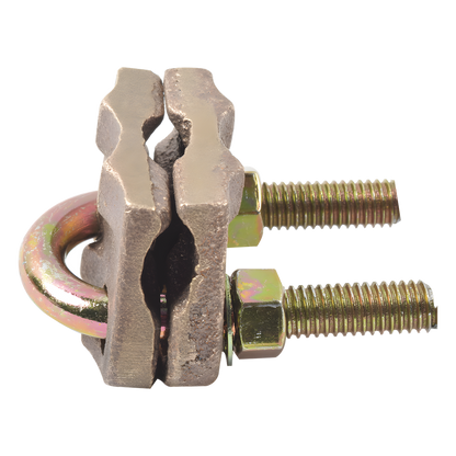 Conector Antivandalico de Varilla 3/4" a Cable Calibre 2/0 (Doble cero) a 350 Kcm.