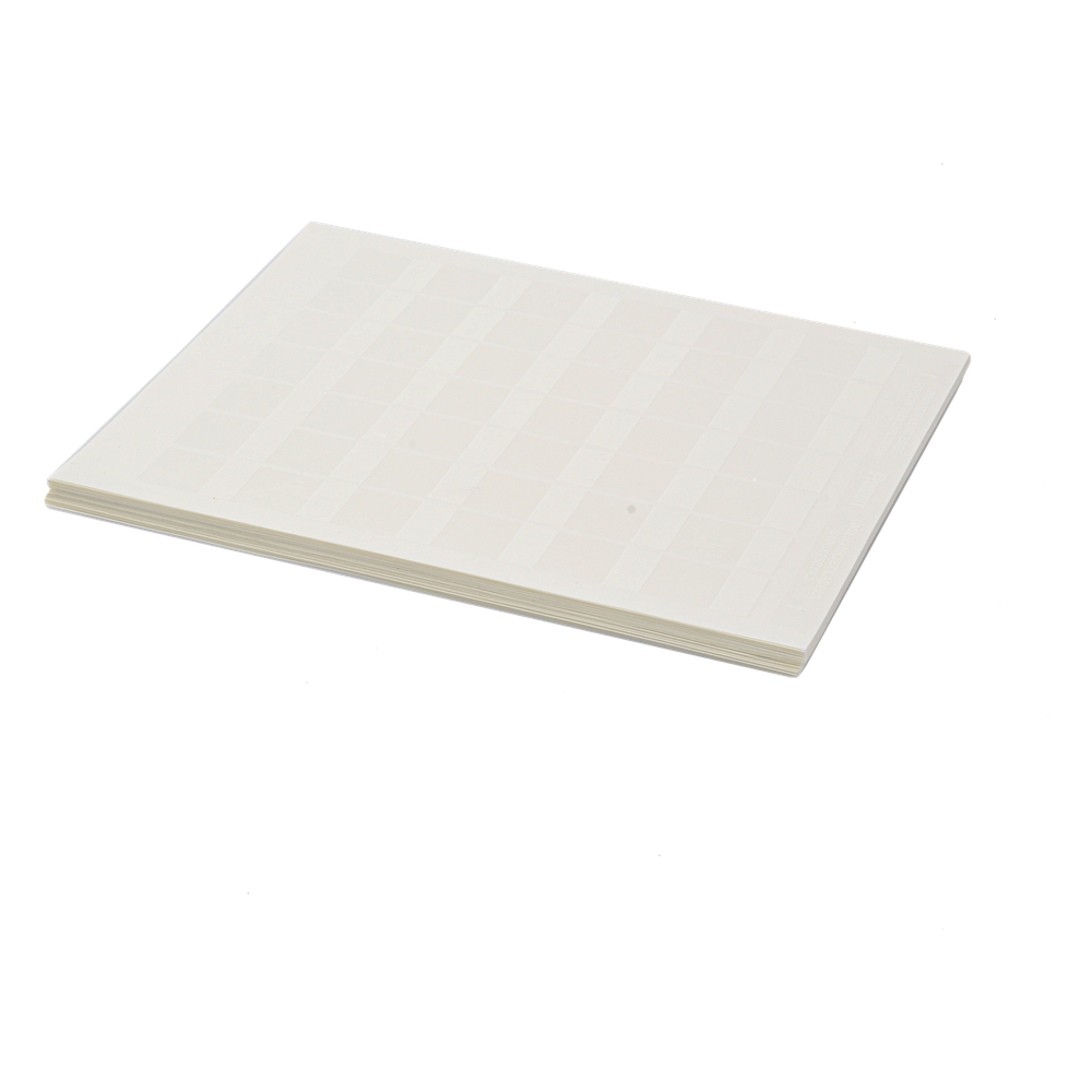 Paquete de Hojas con 2500 Etiquetas de Identificación Auto-Laminadas para Impresora Láser/Inyección de Tinta, para Cables de 4.1 a 8.1 mm de Diámetro