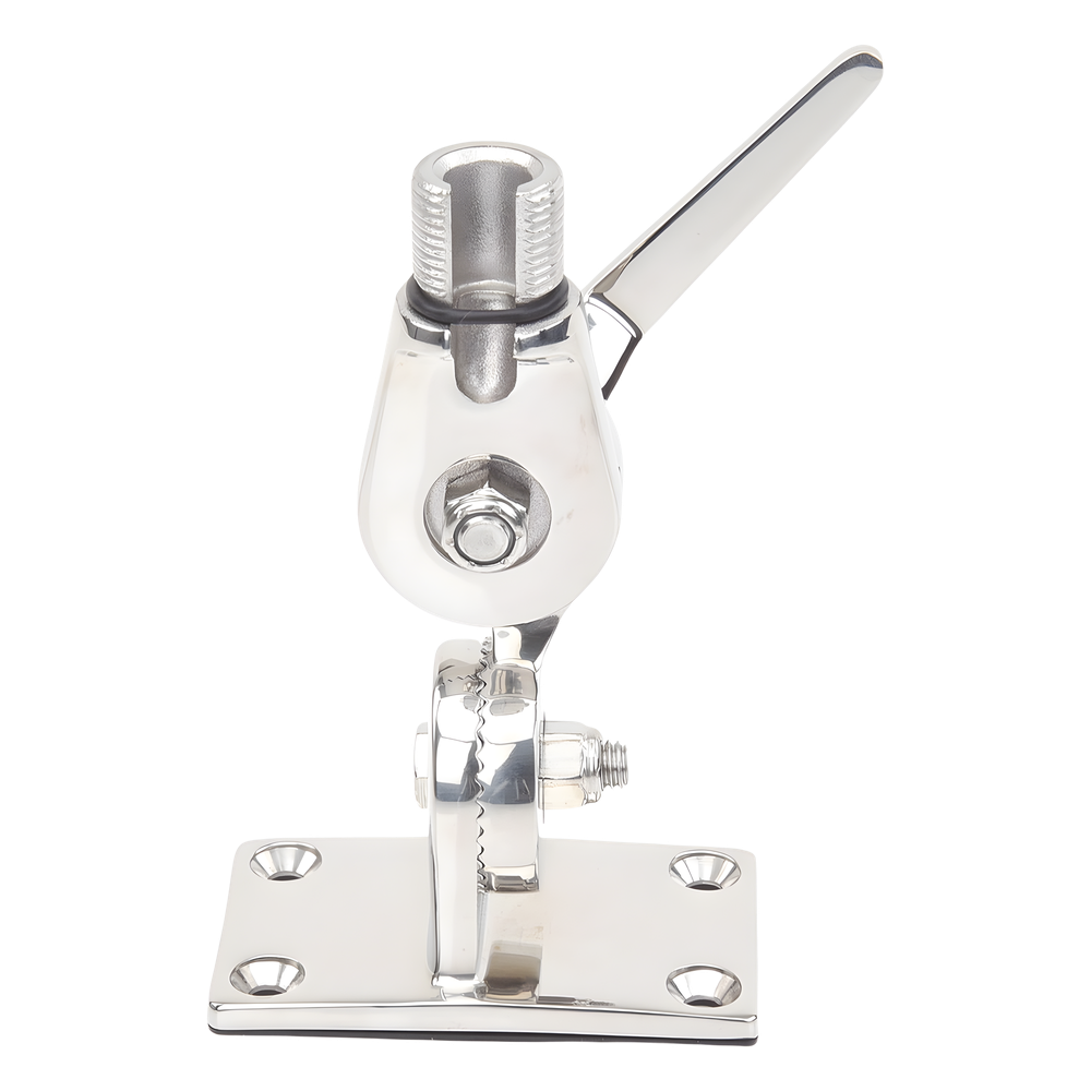 Montaje Rotativo de Acero Inoxidable / Ajuste de 4 posiciones / Rosca Estándar 1-1/4