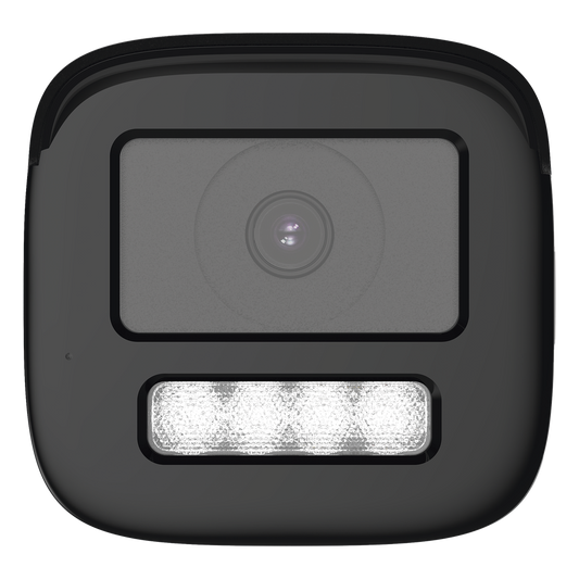 [Audio Bidireccional + Dual Light + ColorVu] Bala TURBOHD 4K (8 Megapixel) / Lente 3.6 mm / 80 mts IR EXIR + 80 mts Luz Blanca / Micrófono y Bocina