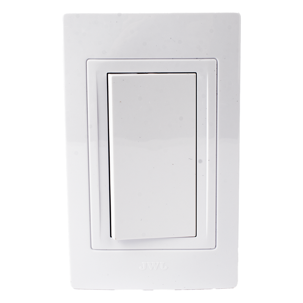 Apagador Sencillo de 127 V 10 A /Color Blanco.
