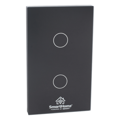 (Wifi) Apagador switch inalámbrico WIFI, control de 2 regresos de carga, 110V