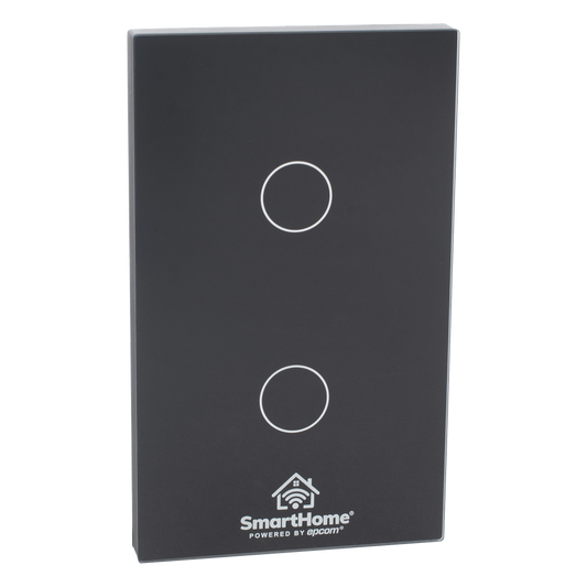 (Wifi) Apagador switch inalámbrico WIFI, control de 2 regresos de carga, 110V
