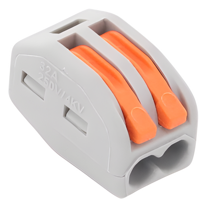 Conector Compacto para 1 Cable de Entrada 1 Cable de Salida / Cables Compatibles 12AWG-28AWG