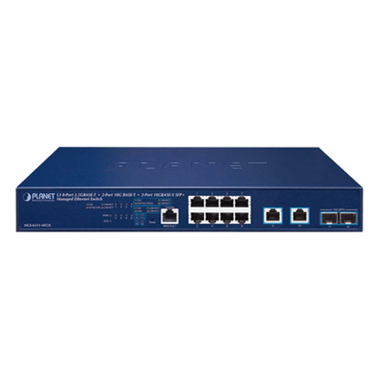 Switch Administrable Capa 3, 8 Puertos de 2.5G BASE-T, 2 Puertos de 10 G BASE-T, 2 Puertos SFP de 10 G