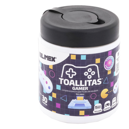 Toallitas Gamers, Excelente Opción Para Gamers Que Buscan Mantener Sus Consolas y Accesorios en Perfecto Estado, Libres de Suciedad y Protegidos