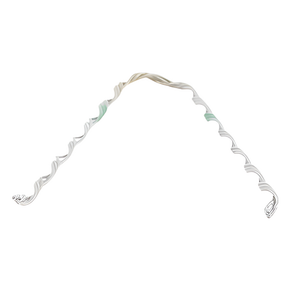 Remate Preformado de Acero Galvanizado para fibra Drop Redonda de &Phi; 3 mm