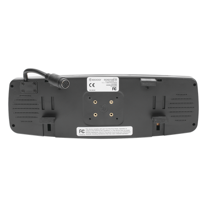 Camara de Reversa Alambrica y Monitor Tipo Retrovisor de 4.3 pulgadas, Incluye cámara para placa de 170°
