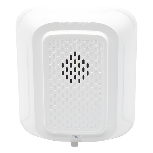 Sirena de pared para sistema de notificación de incendio, 12/24 Vcc automático, 88+ dB(A), Serie L