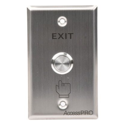 Botón de Cabeza Plana / Exterior IP65 / Estético / NO y COM