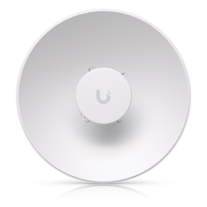 UISP Dish Mini – Antena Direccional Tipo Plato de 26 dBi de Ganancia, Banda de Frecuencia de 5150 a 6875 MHz