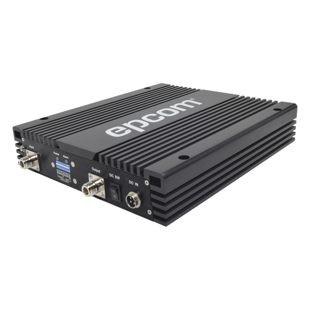 (HASTA 1 KILÓMETRO) Amplificador para Ampliar Cobertura Celular en Exterior | 1900 MHz, Banda 2 | Soporta 2G y 3G y Mejora las llamadas | 80 dB de