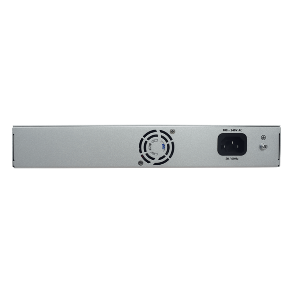 Switch PoE / Administración en la nube / Con 16 puertos 10/100 Mbps PoE af/at (Puertos 1-4: bt 90W) / 2 Puertos Uplink 10/100/1000 Mbps / 1 Puerto