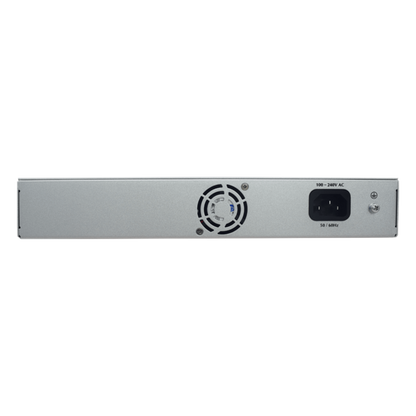Switch PoE / Administración en la nube / Con 16 puertos 10/100 Mbps PoE af/at (Puertos 1-4: bt 90W) / 2 Puertos Uplink 10/100/1000 Mbps / 1 Puerto