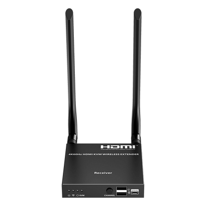 Extensor Inalámbrico | 4K@60Hz | Transmisión hasta 50m | Solo Rx | Transferencia IR | Emparejamiento SSID | Compatible TT699KVMV2.0
