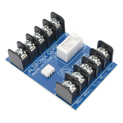 Relé Ultrasensible / Trigger 3-24VDC / Contactos DPDT 1A/120VAC o 2A/28VDC / Operación 12-24VDC / Para Sirenas y Paneles de Alarma