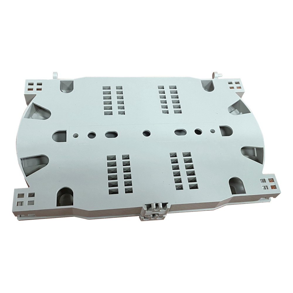 Charola de Empalme para Fibra Óptica, Protección para 24 Empalmes de Fusión o Mecánicos, Compatible con Distribuidor LPODF8002