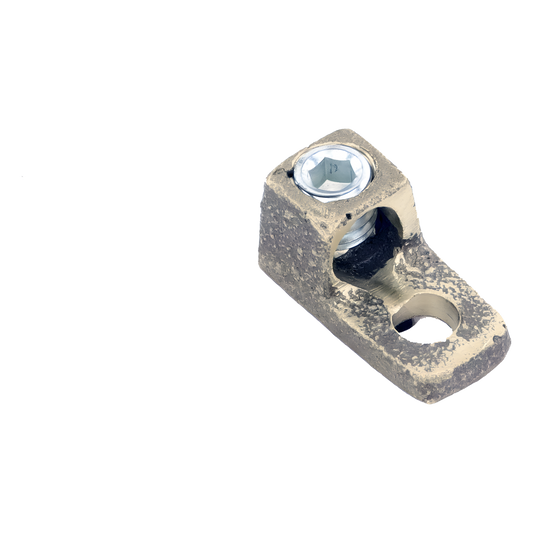 Conector Bornes a Cable / Bronce 100% / Borne 3/8 in / Cable 4-2/0 AWG / Sin Soldadura Exotérmica