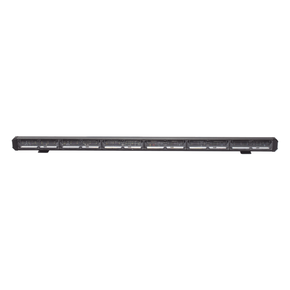 Barra de luz de advertencia de 6 Módulos de 6 LED, 30 Pulgadas, Ambar