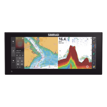 Pantalla Ultrawide NSX ULTRAWIDE de 12 pulgadas / Pantalla SolarMAX™ IPS HD / Integración con Mercury® y CZone® / Sonar Active Imaging™