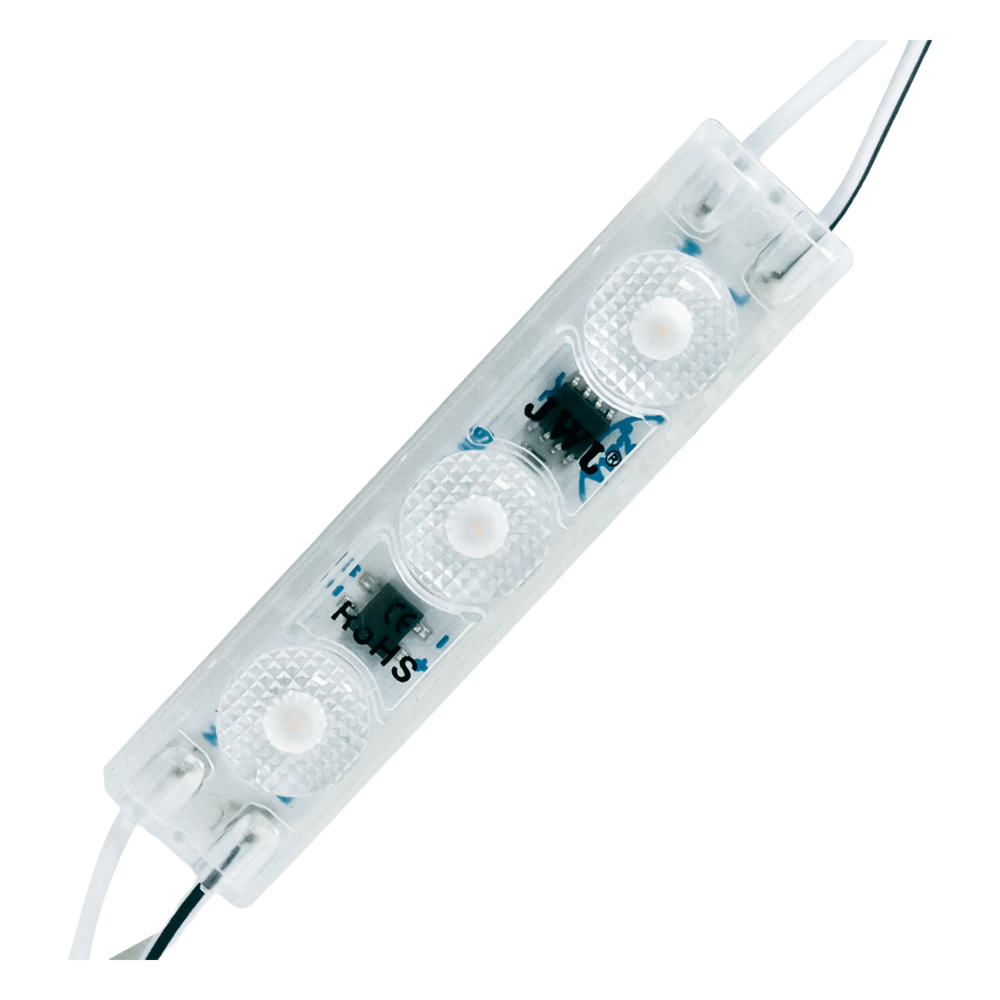 Cadena con 20 Módulos LED Individuales / Resistente a Intemperie / 4500 Lúmenes / 110V / Luz Cálida 2 700 K / Conectados en Serie / No Requiere
