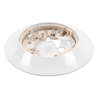 Base de 6 Pulgadas / Para detectores Notifier, Farenhyt, Silent Knight y Fire-Lite / Color Blanco