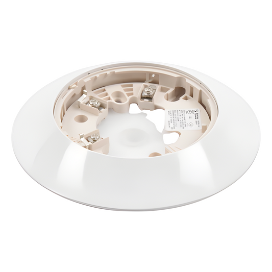 Base de 6 Pulgadas / Para detectores Notifier, Farenhyt, Silent Knight y Fire-Lite / Color Blanco