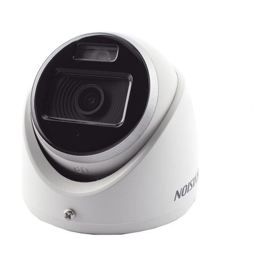 [Dual Light + ColorVu] Turret TURBOHD 2 Megapixel (1080p) / Lente 2.8 mm / 20 mts IR + 20 mts Luz Blanca / Gran Angular 105° / Exterior IP67
