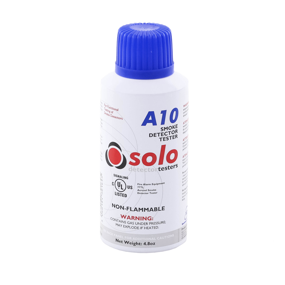 Lata De Humo Sintético En Aerosol Para Prueba De Detectores Puntuales, No Tóxico, No Inflamable, Libre De Silicona, 100%Biodegradable, No Contamina