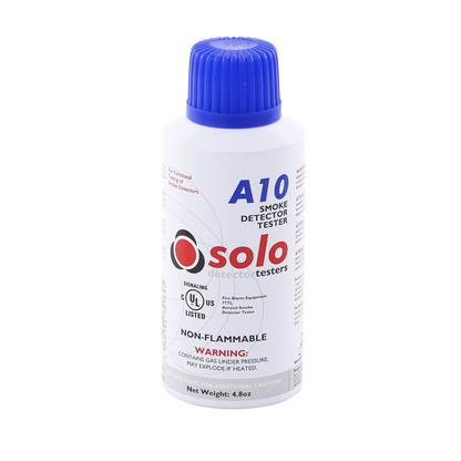 Lata De Humo Sintético En Aerosol Para Prueba De Detectores Puntuales, No Tóxico, No Inflamable, Libre De Silicona, 100%Biodegradable, No Contamina