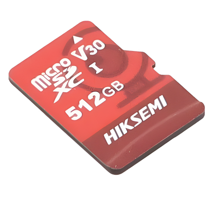 MicroSD HIKSEMI NEO Plus / 512 GB / 95 MB/s Lectura / 60 MB/s Escritura / Clase 10 U3 / TLC NAND / Especializada Para Videovigilancia 24/7