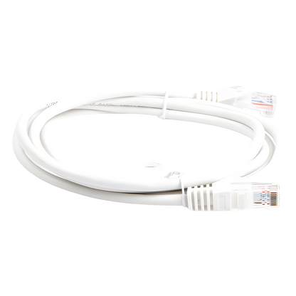 Cable de Parcheo UTP Cat5e - 3 Metros (9.84 Pies) - Blanco