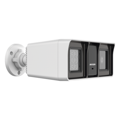 [Dual Light + ColorVu] Bala TURBOHD 2 Megapíxel (1080p) / Lente 2.8 mm / 60 mts IR + 60 mts Luz Blanca / Gran Angular 101° /Exterior IP67 / Micrófono