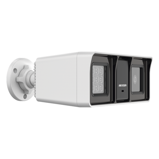 [Dual Light + ColorVu] Bala TURBOHD 2 Megapíxel (1080p) / Lente 2.8 mm / 60 mts IR + 60 mts Luz Blanca / Gran Angular 101° /Exterior IP67 / Micrófono