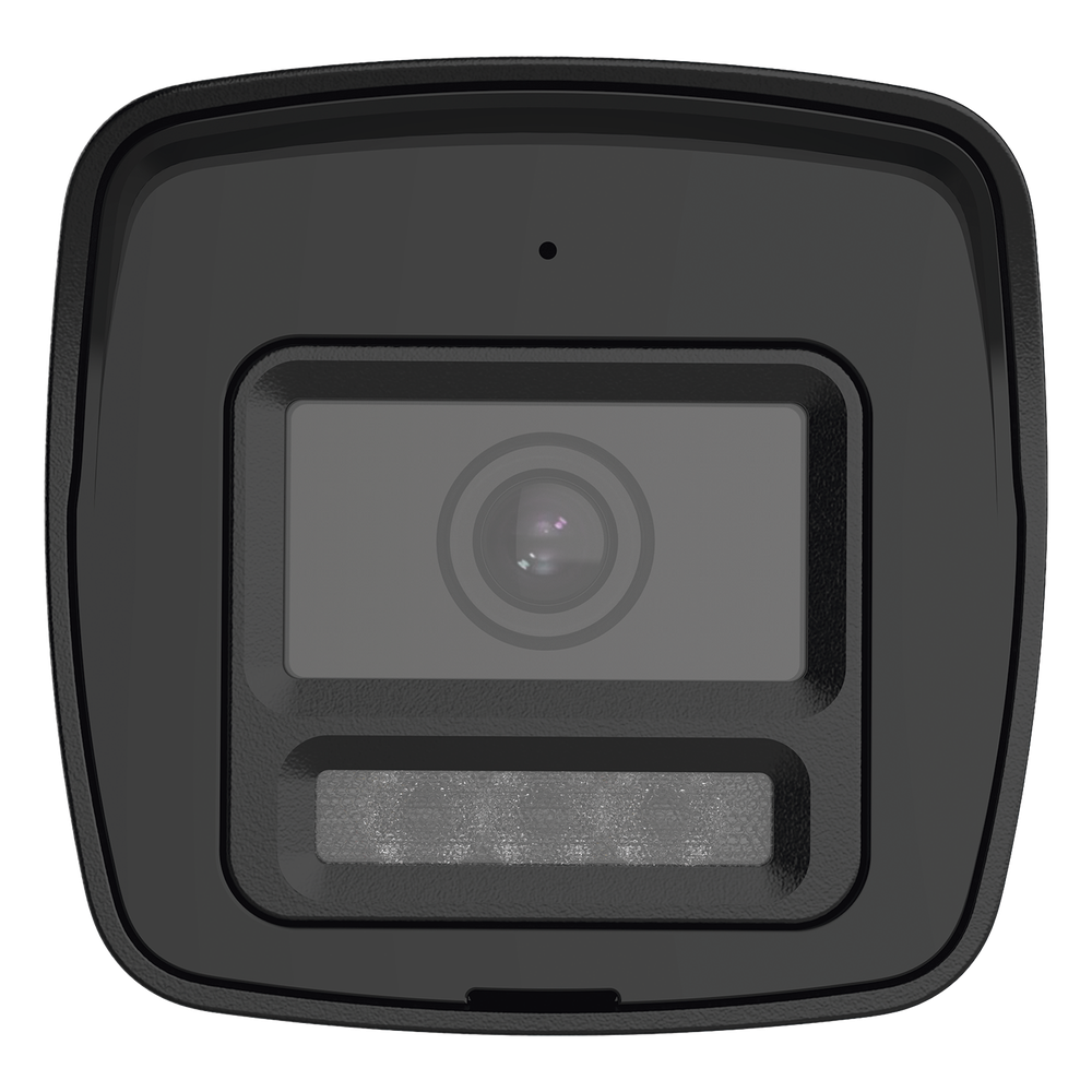 [Audio Bidireccional + Dual Light + ColorVu] Bala TURBOHD 4K (8 Megapixel) / Lente 2.8 mm / 30 mts IR EXIR + 20 mts Luz Blanca / Micrófono y Bocina