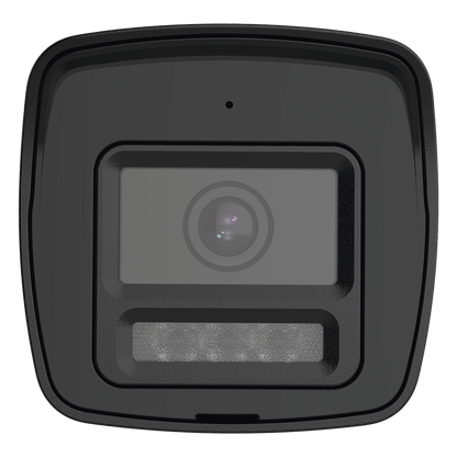 [Audio Bidireccional + Dual Light + ColorVu] Bala TURBOHD 4K (8 Megapixel) / Lente 2.8 mm / 30 mts IR EXIR + 20 mts Luz Blanca / Micrófono y Bocina