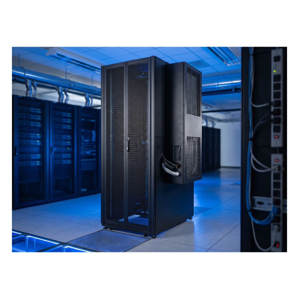 Gabinete de Telecomunicaciones ProLine V/D, 600 mm de Ancho, 1000 mm de Profundidad, Compatible Con Aire Acondicionado Tipo G52, NEMA 12, 42 UR